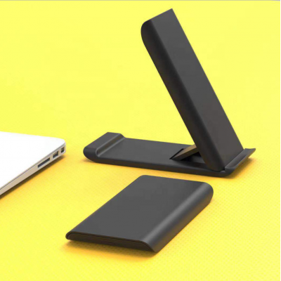 2020 Collapsible desktop wireless charging stand fast 10W  2 Coils Qi wireless phone charger stand